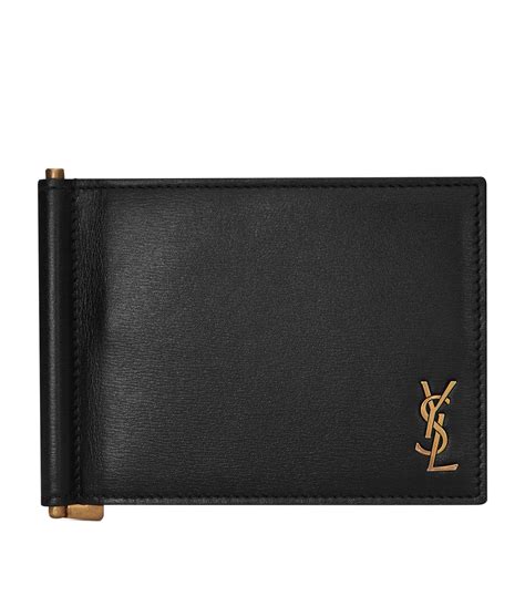 men's wallet ysl|saint laurent money clip wallet.